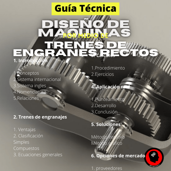 Diseño de máquinas por medio de trenes de engranes